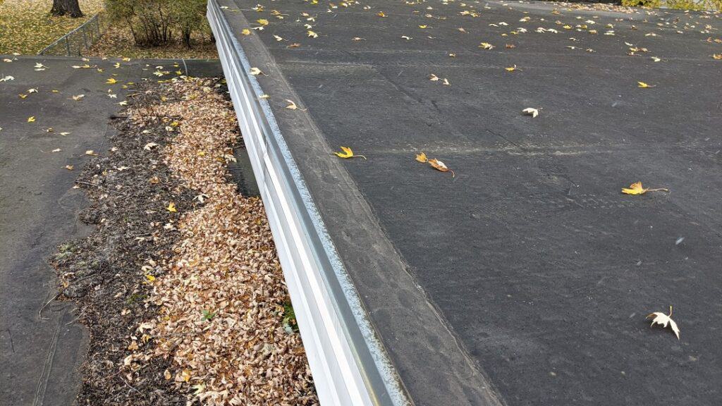 Home What does hail damage look like on a flat roof