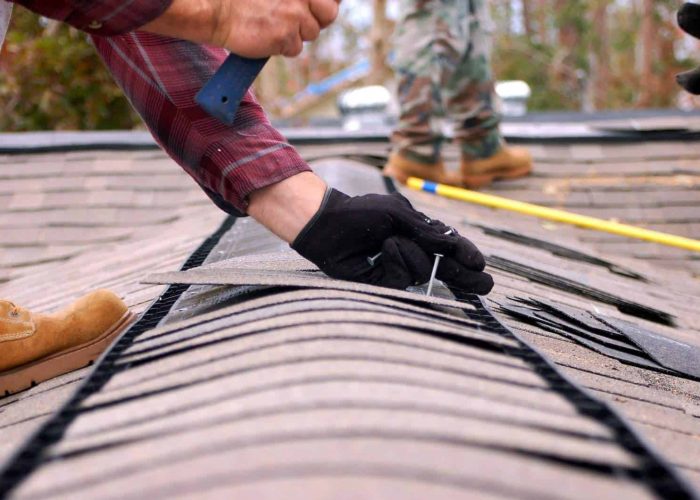 Residential Roofing Services Shoreview MN – Man Working On Roof Residential Roofing Services Shoreview MN - Man Working On Roof